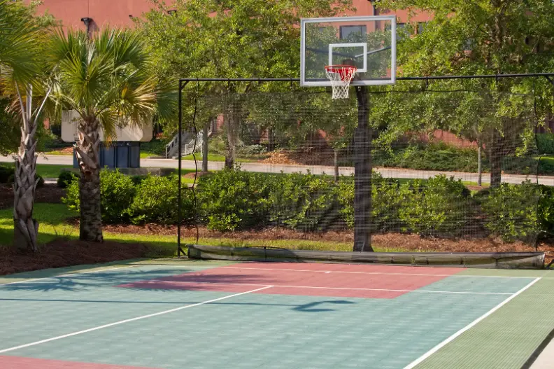 Basketball court